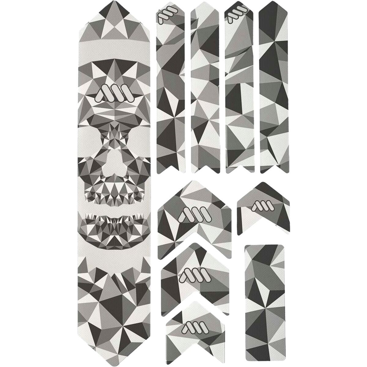 Image of All Mountain Style Honeycomb Frame Guard XL Skull, One Size