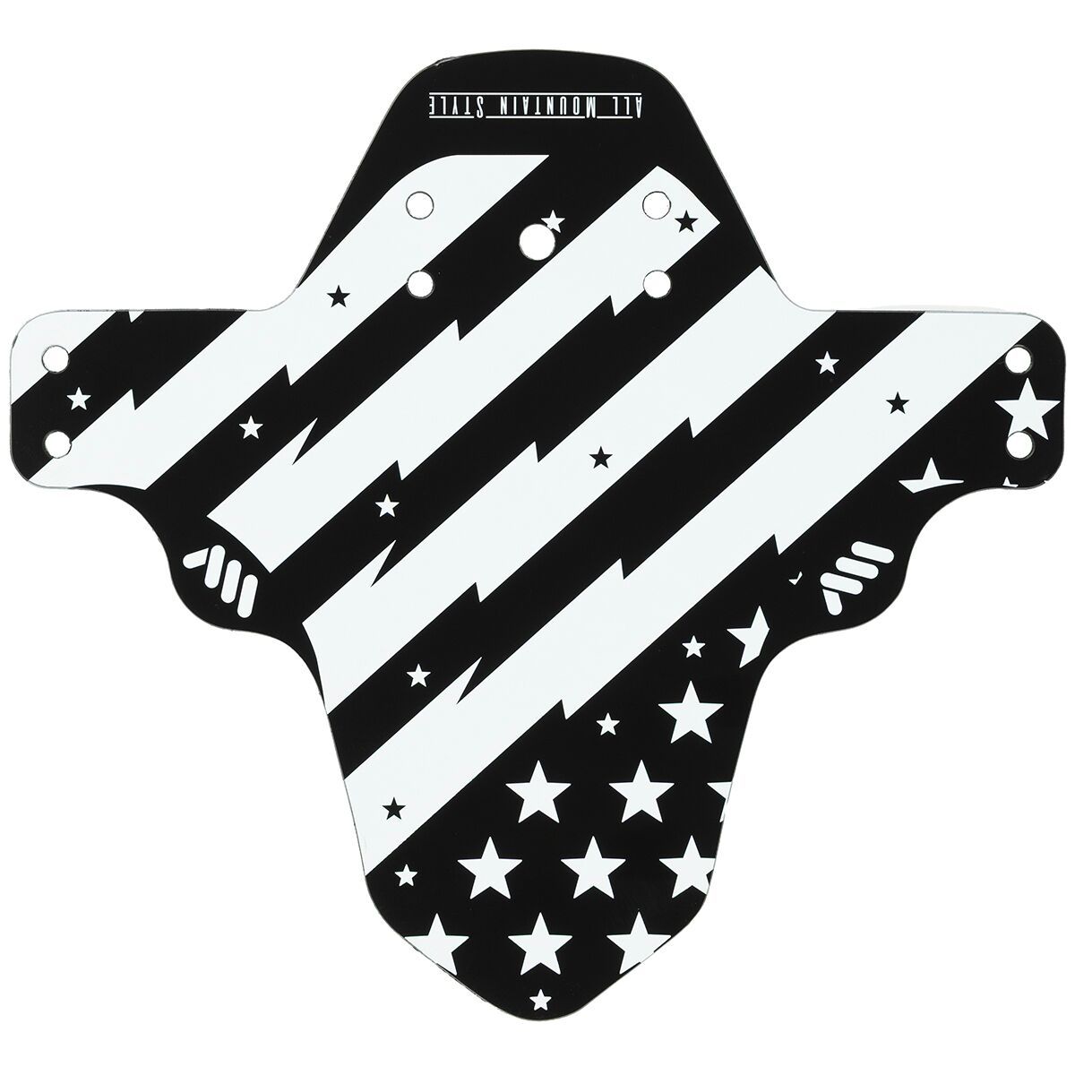 Image of All Mountain Style Mud Guard Patriot White, One Size