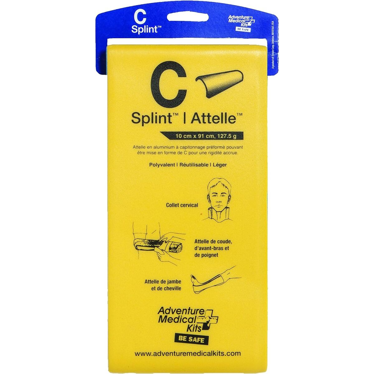 Image of Adventure Medical Kits C-Splint One Color, One Size