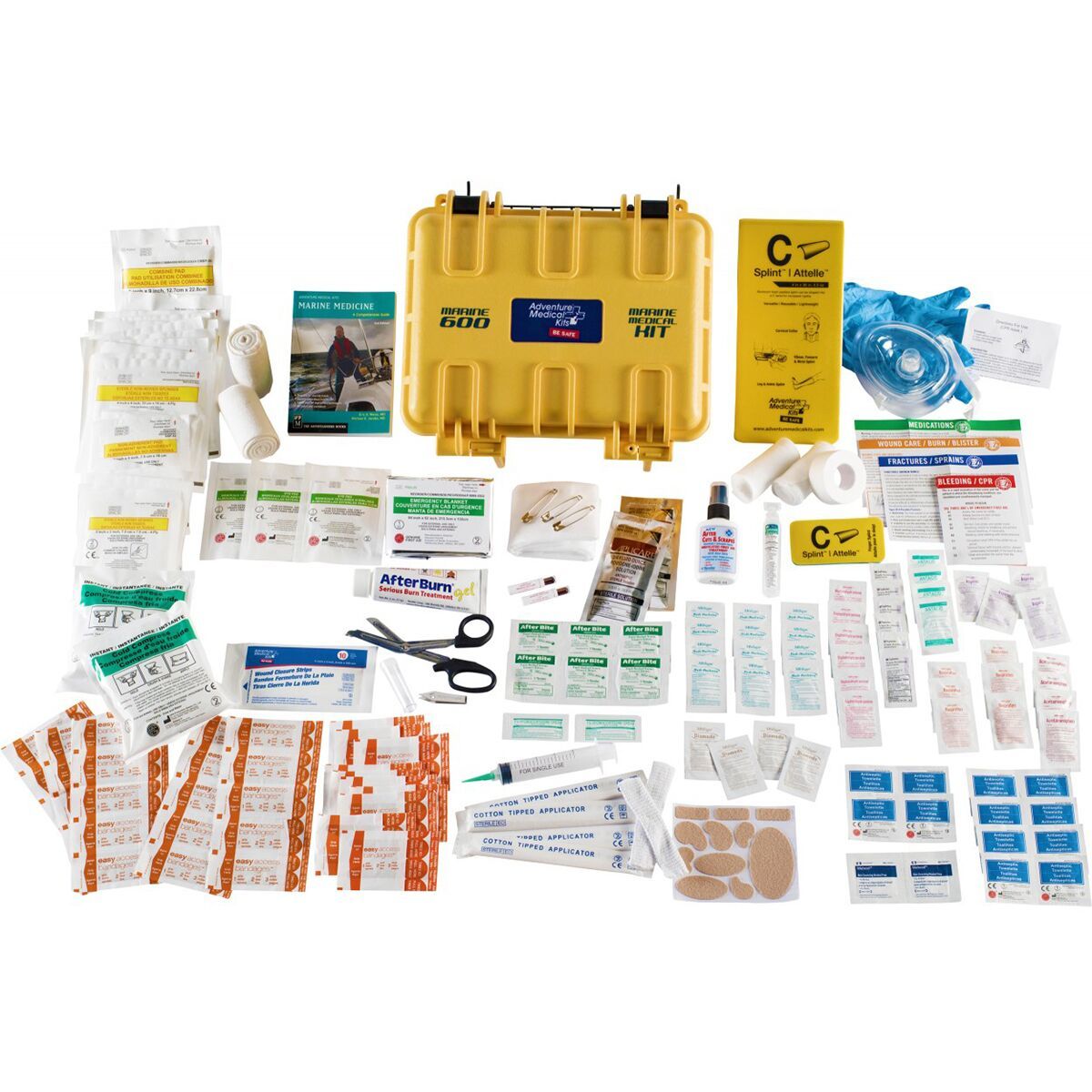 Image of Adventure Medical Kits Marine 600 Medical Kit Yellow, One Size