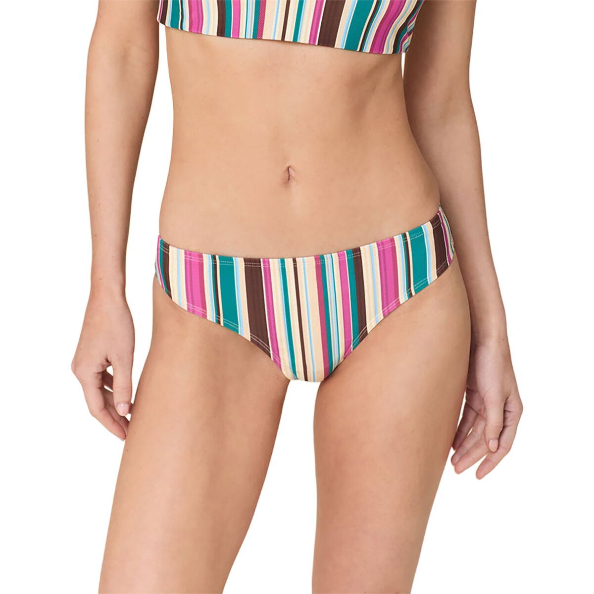 Image of Andie The Bikini Bottom - Women's Retro Stripe, M