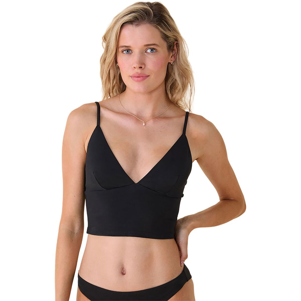 Image of Andie The Lanikai Tank Top - Women's Black, XS