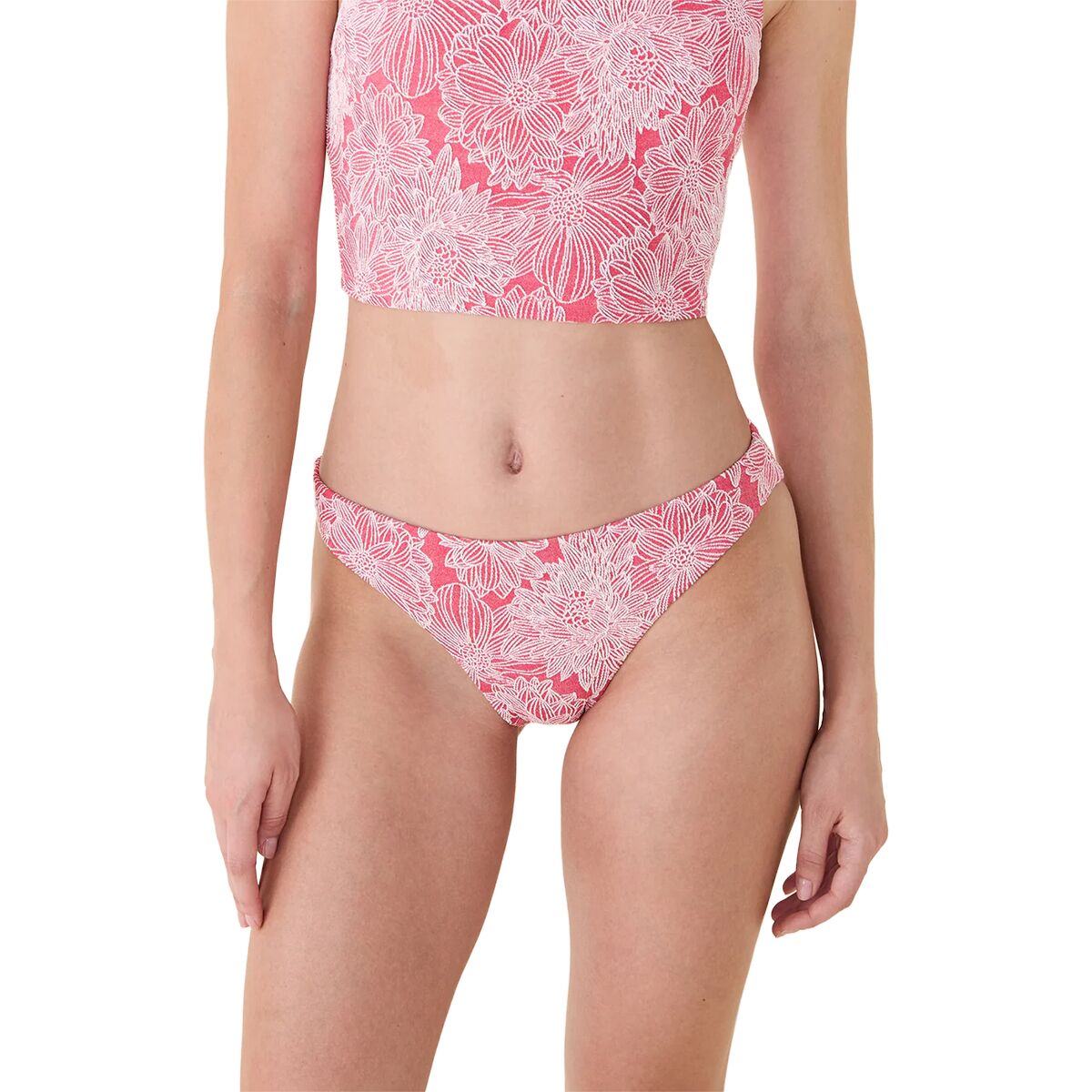 Image of Andie The Signature Bikini Bottom - Women's Peachy, L