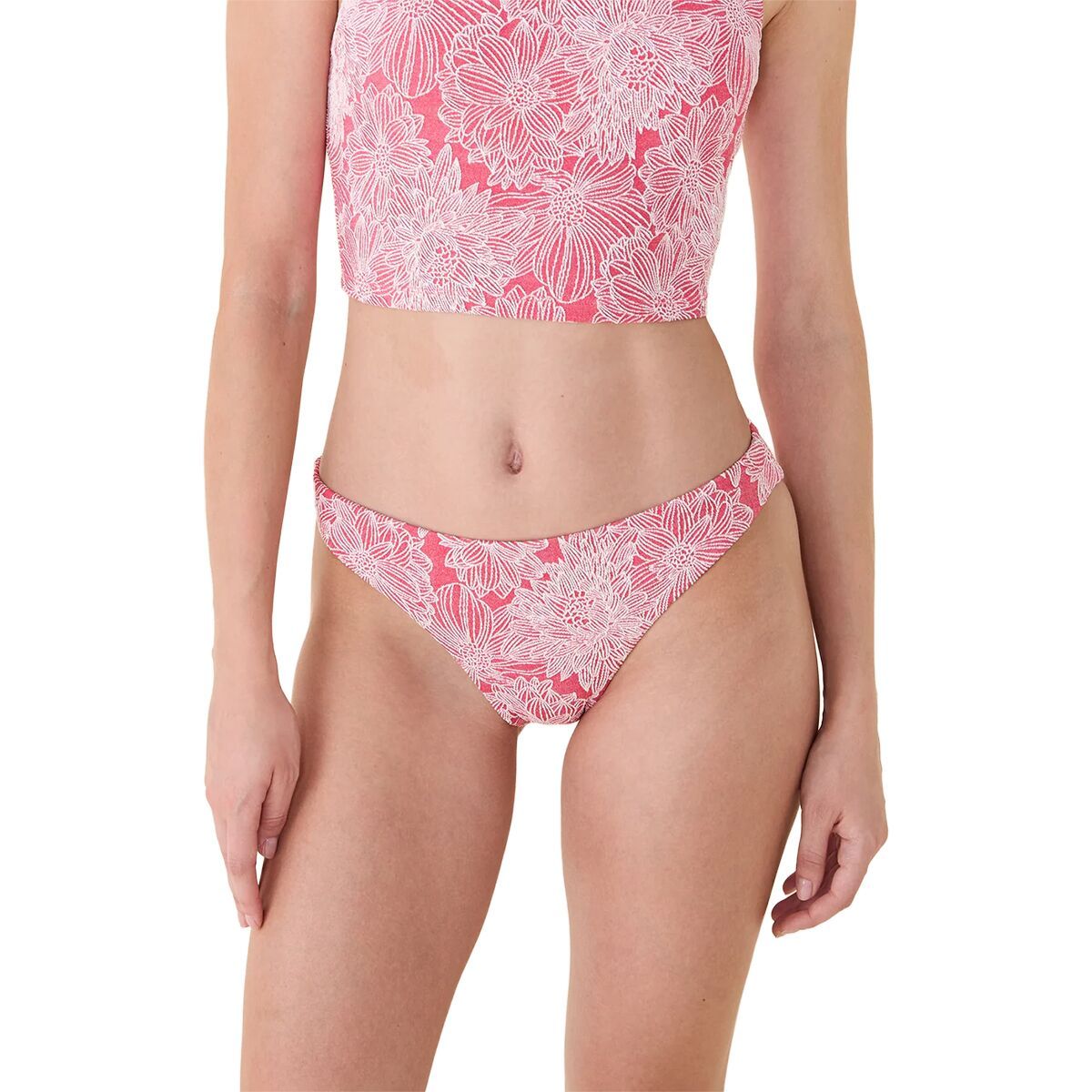 Image of Andie The Signature Bikini Bottom - Women's Peachy, M