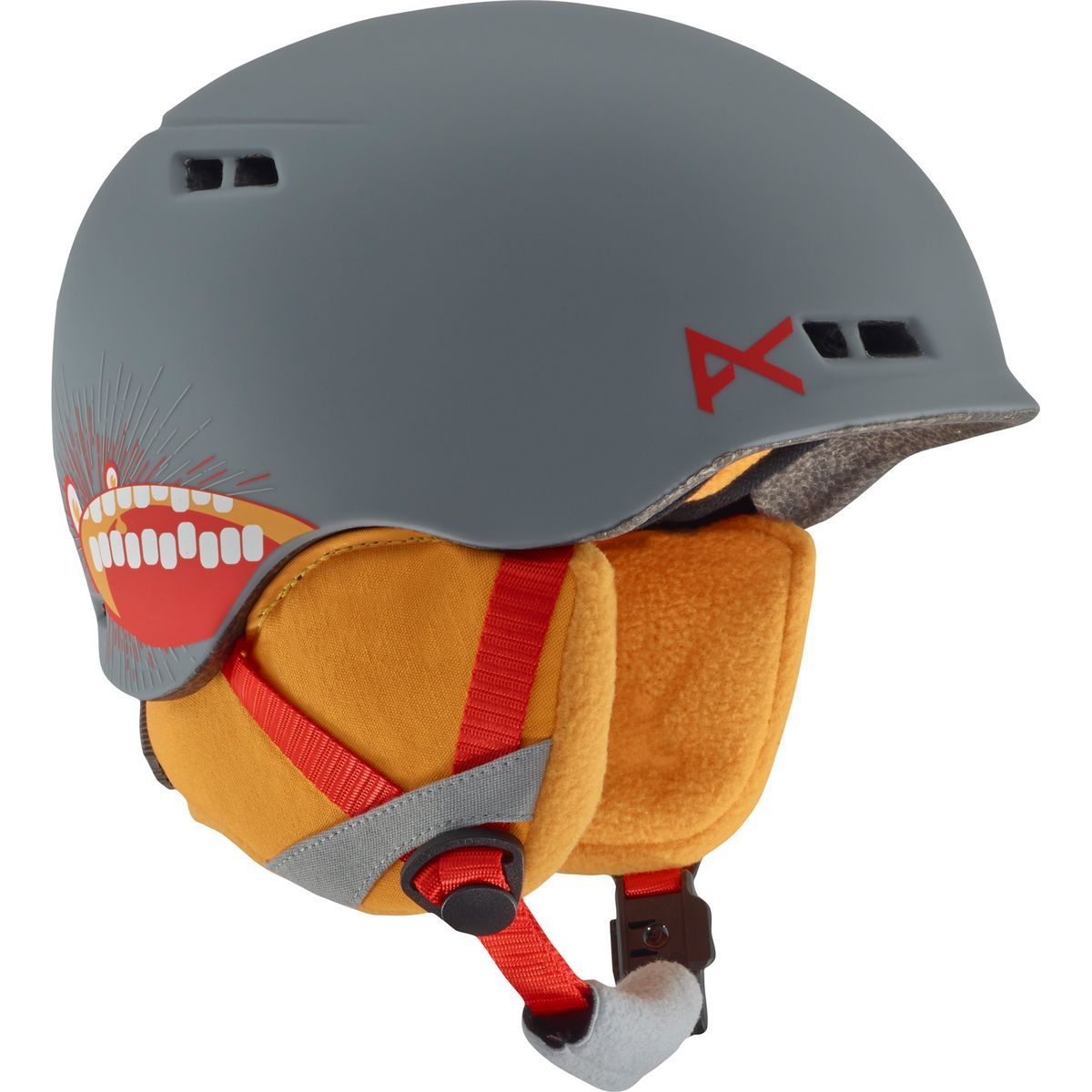 Anon Burner Helmet - Kids' Aanon Gray, L/XL
