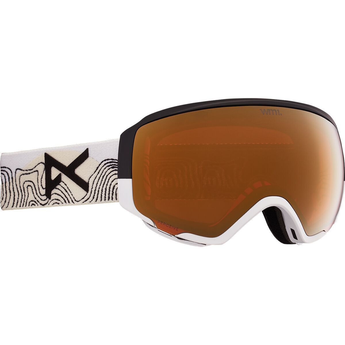 Anon WM1 MFI Goggles - Women's Atlas White/Perceive Sunny Bronze, One Size