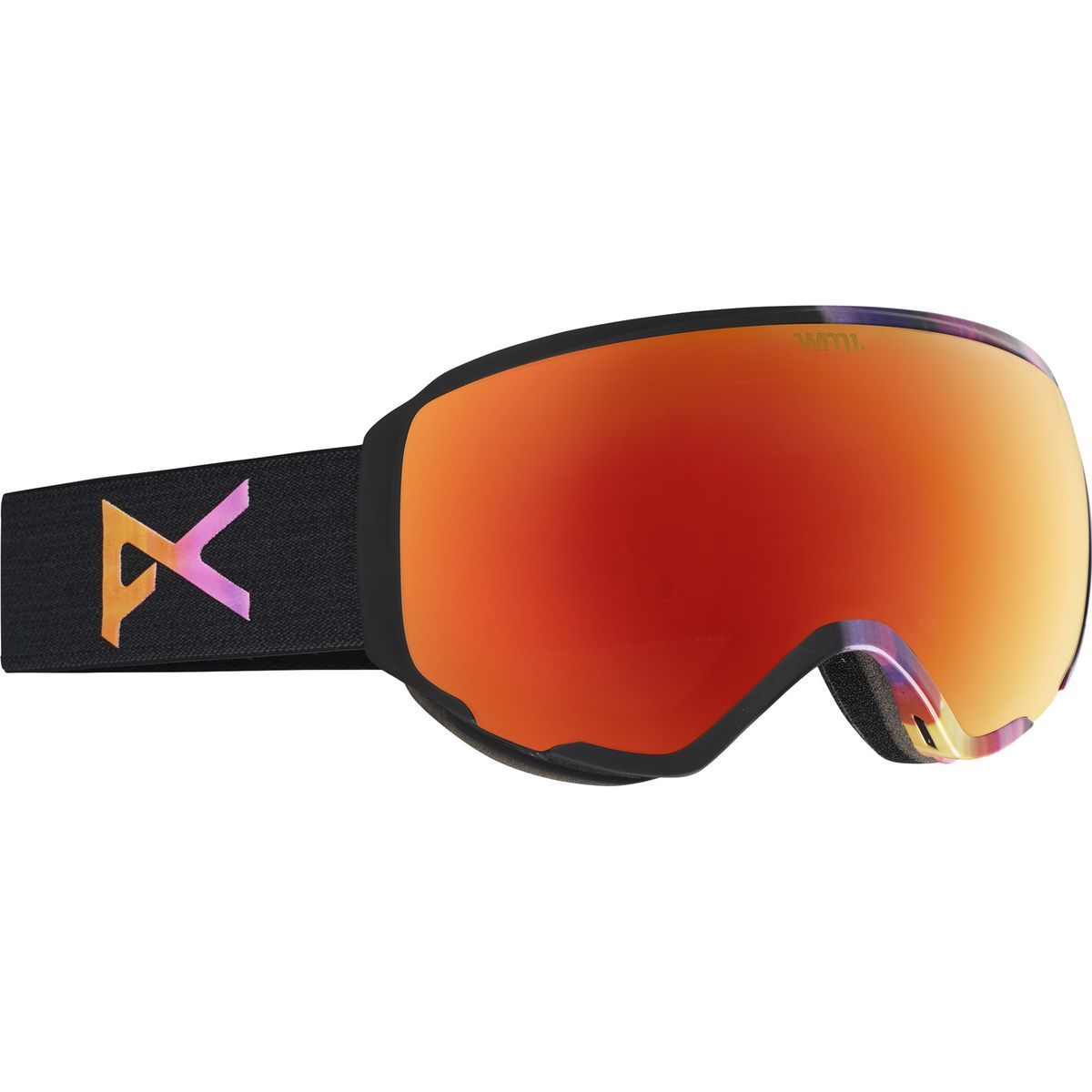 Anon WM1 MFI Goggles - Women's Aura Black/Red Solex, One Size