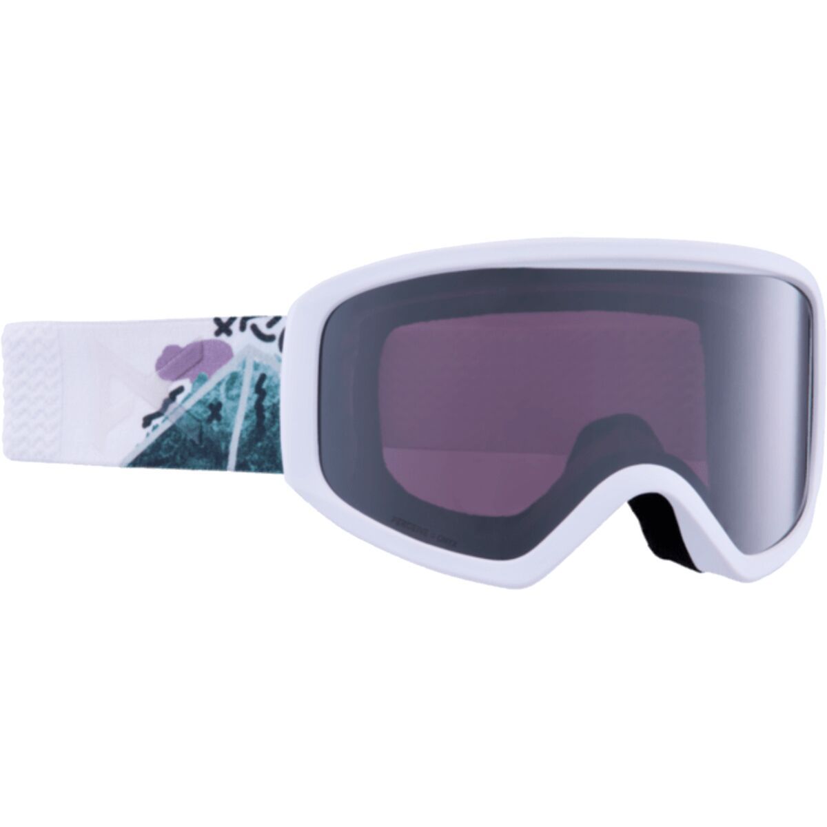 Anon Insight PERCEIVE Goggles - Women's Sunny Onyx/Collage/Extra Lens-Amber, One Size