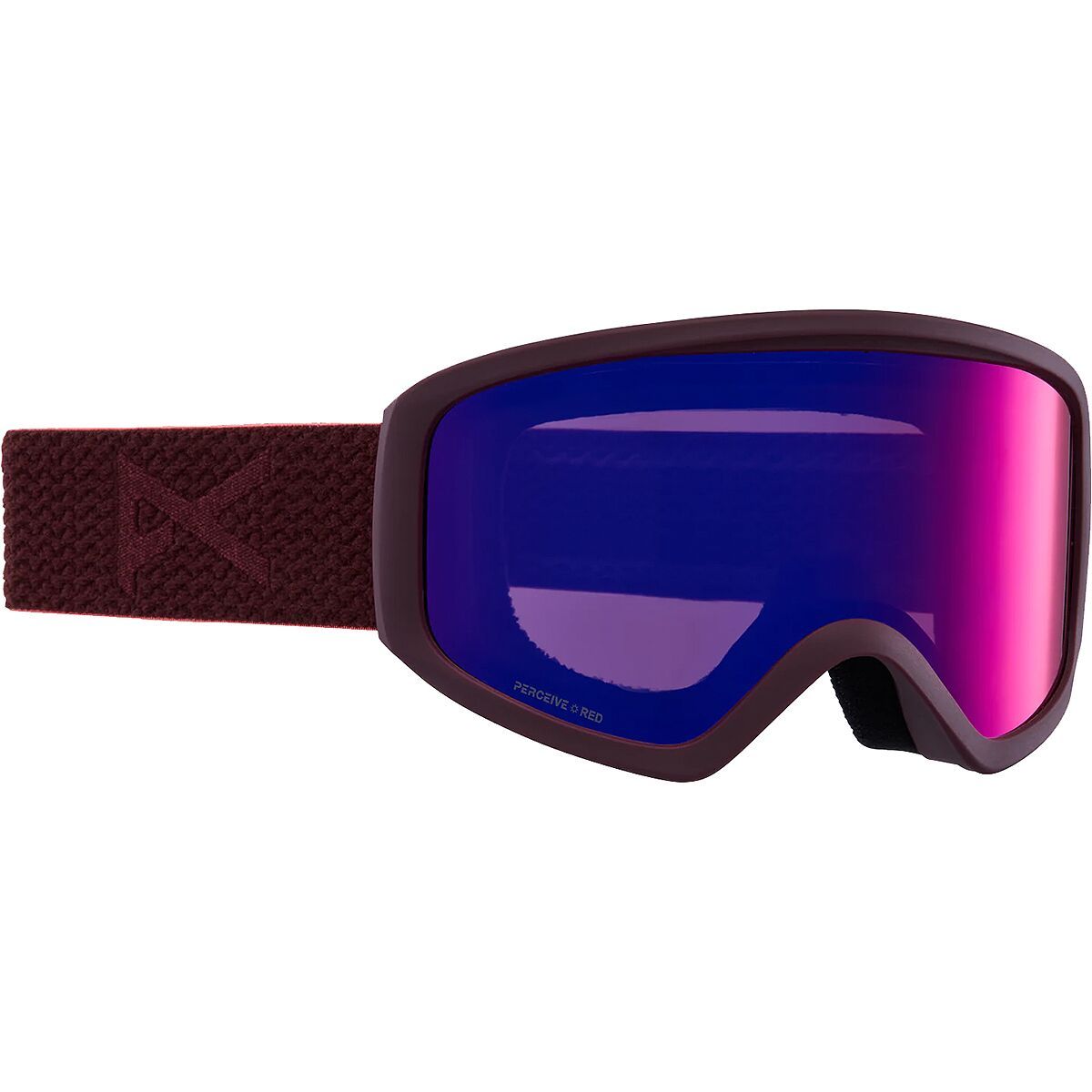 Anon Insight PERCEIVE Goggles - Women's Sunny Red/Mulberry/Extra Lens-Amber, One Size