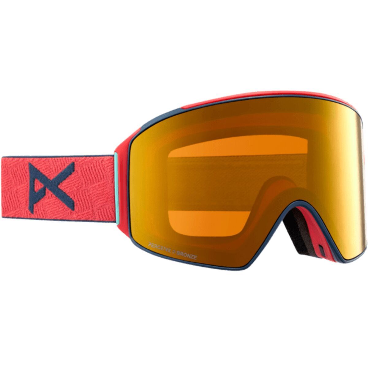 Anon M4 Cylindrical Goggles Sunny Bronze/Coral, One Size