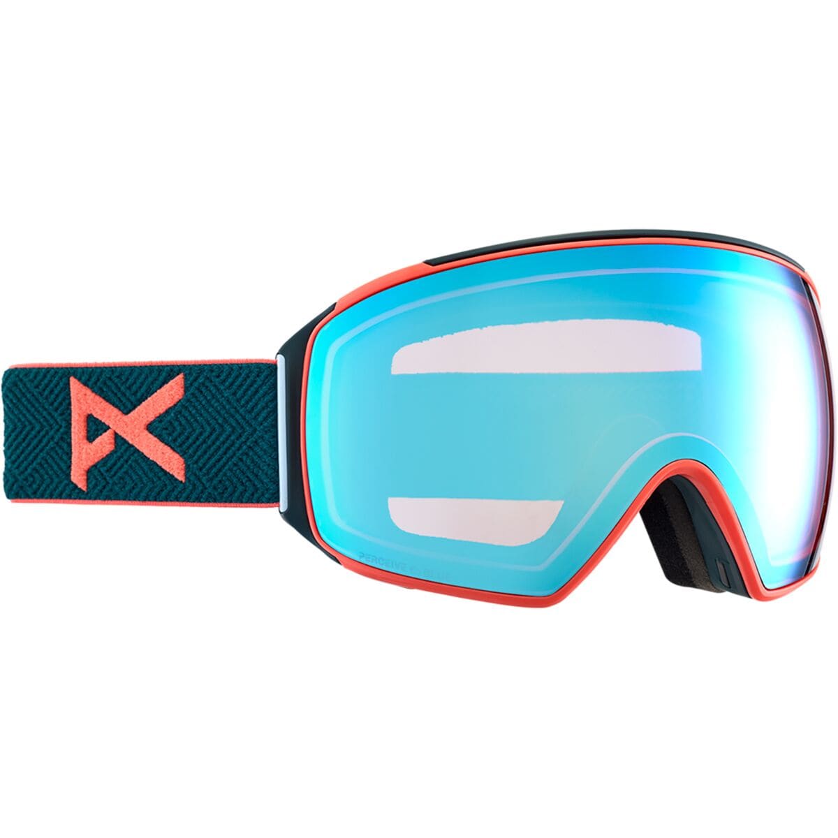 Image of Anon M4 MFI Toric Goggles Deep Emerald/Perceive Variable Blue, One Size