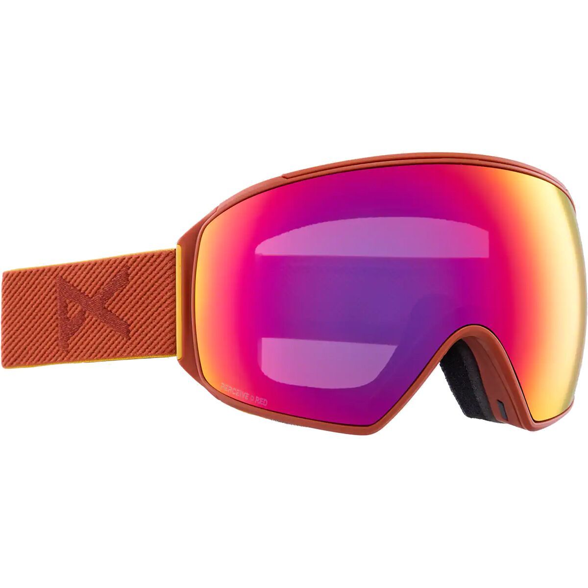 Anon M4 MFI Toric Goggles Sunny Red/Amber/Extra Lens-Cloudy Burst, One Size