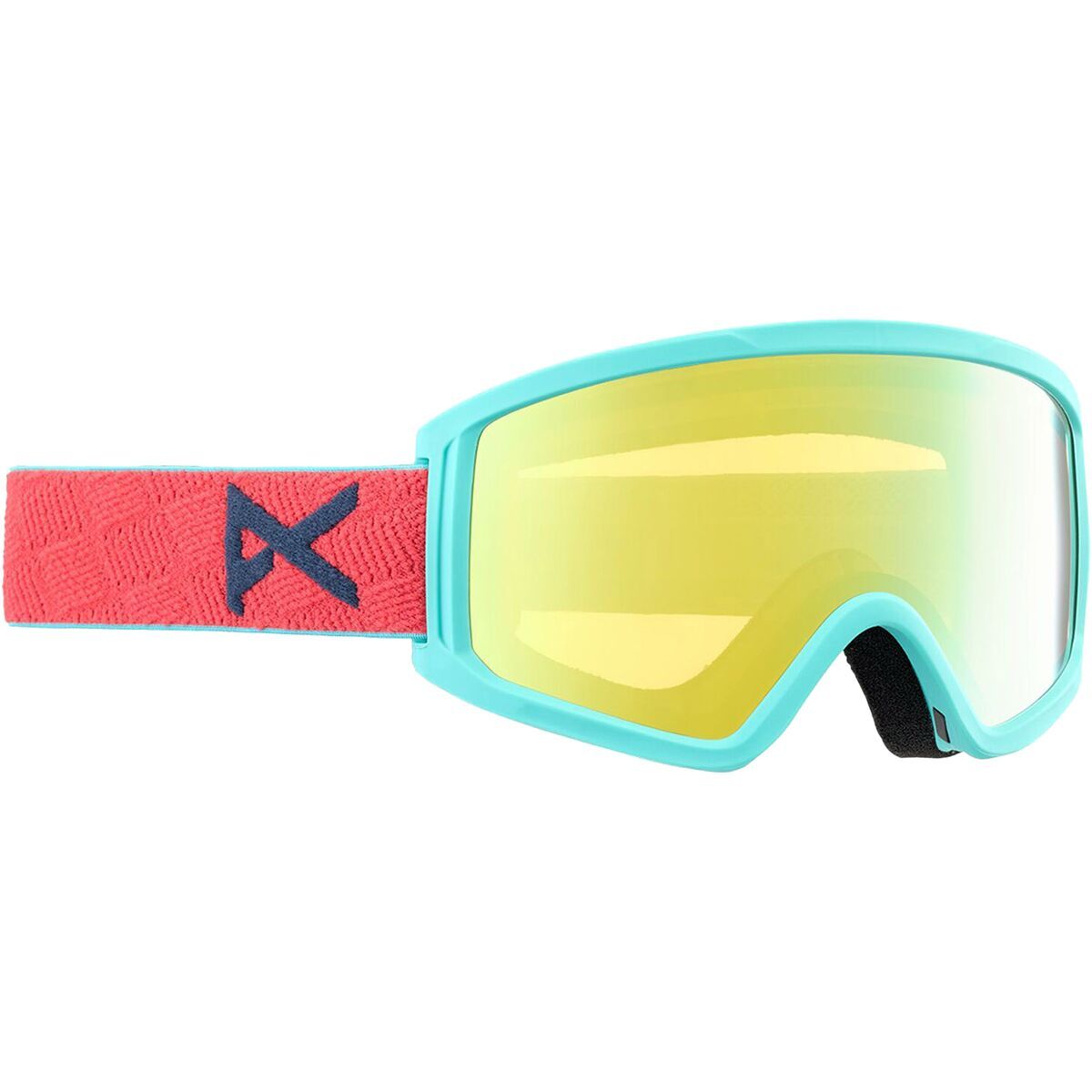 Anon Tracker 2.0 Goggles - Kids' Coral/Gold Amber, One Size