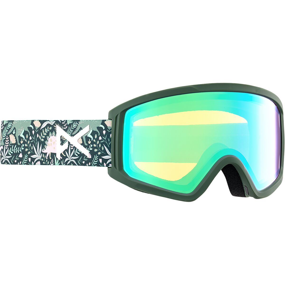 Anon Tracker 2.0 Goggles - Kids' Dinos/Green Amber