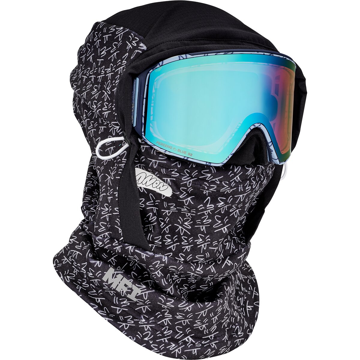 Image of Anon MFI Fleece Helmet Hood Lb Gus Gus, One Size