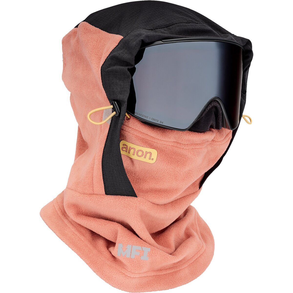 Image of Anon MFI Fleece Helmet Hood Terracotta, One Size