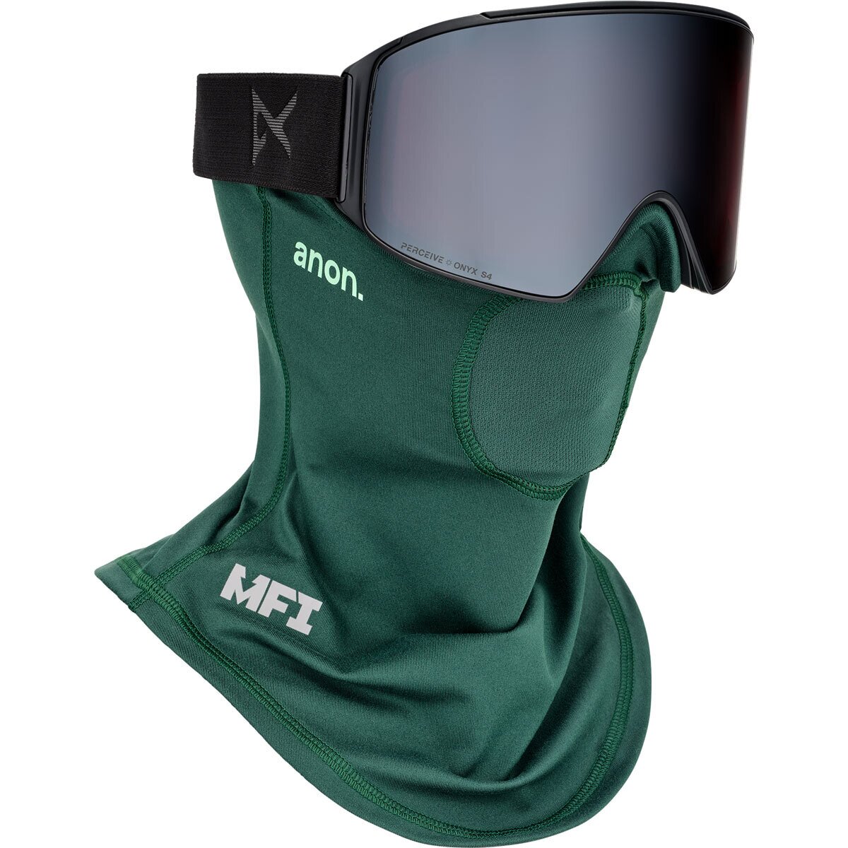 Image of Anon MFI Lightweight Neckwarmer Brunswick Green, One Size