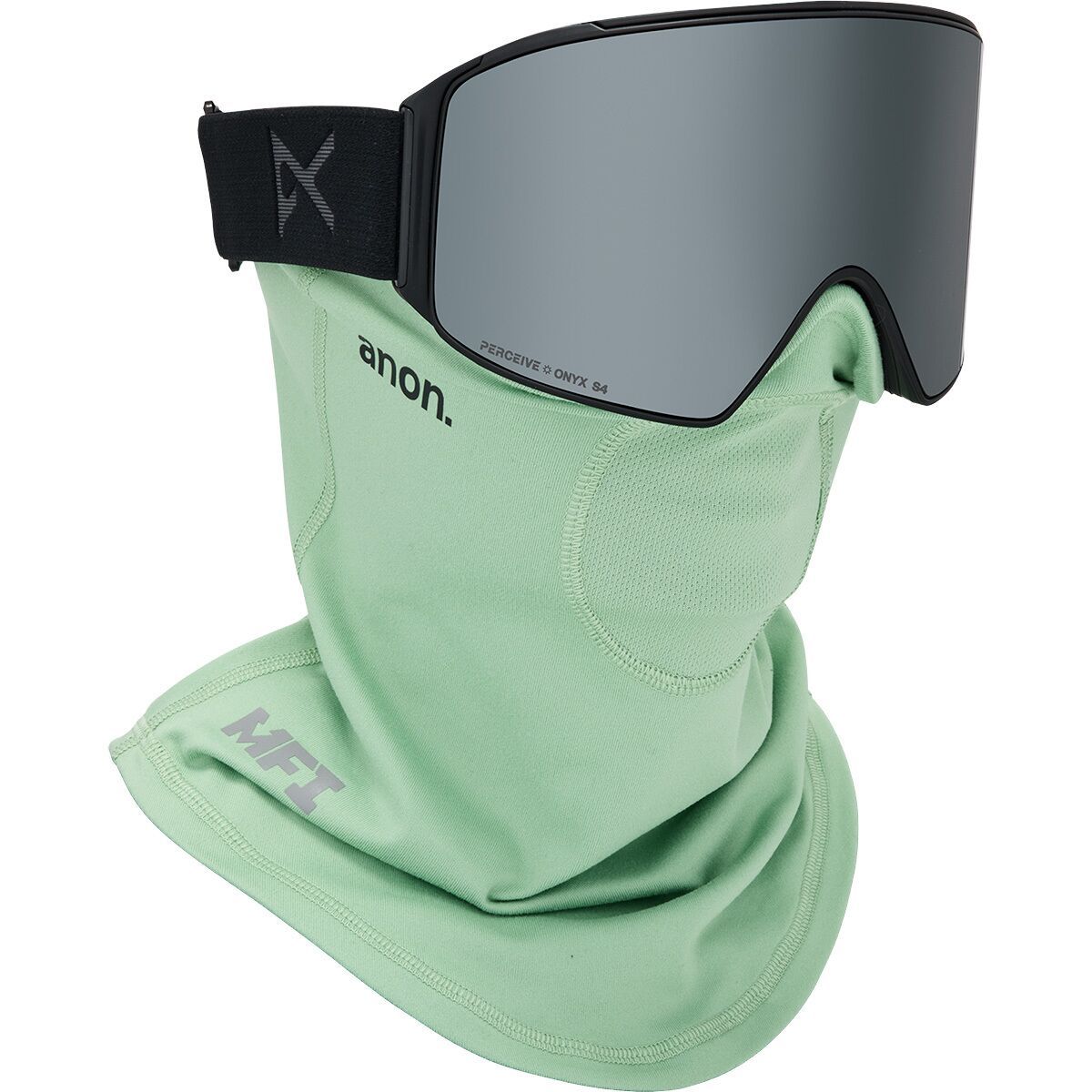 Image of Anon MFI Lightweight Neckwarmer Soft Sage, One Size