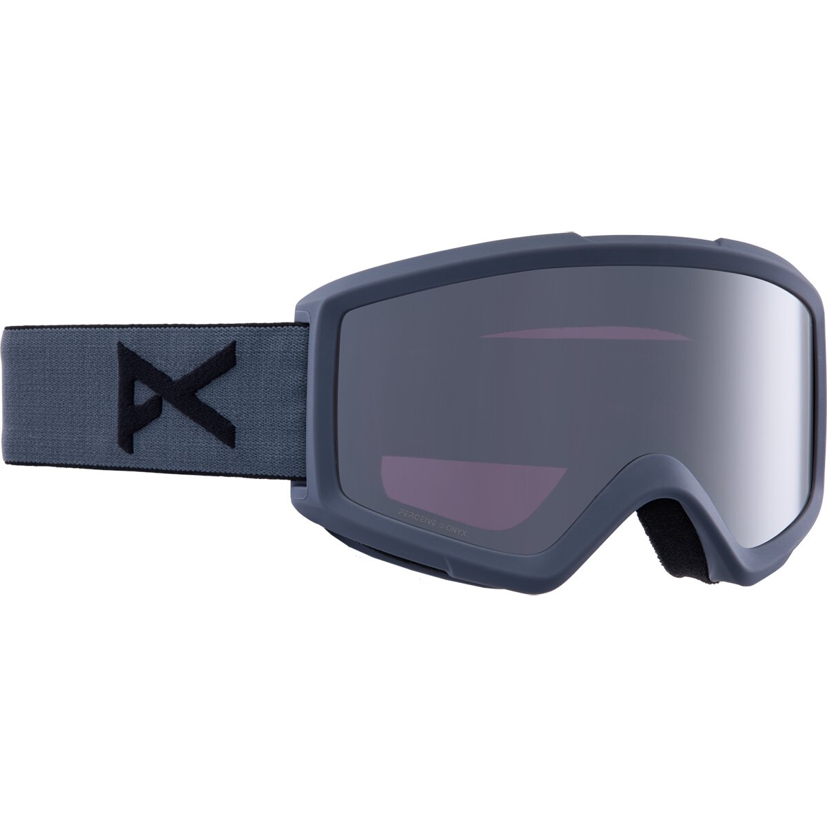 Anon Helix Perceive + Bonus Lens Low Bridge 2.0 Goggles Stealth/Perceive Sunny Onyx, One Size
