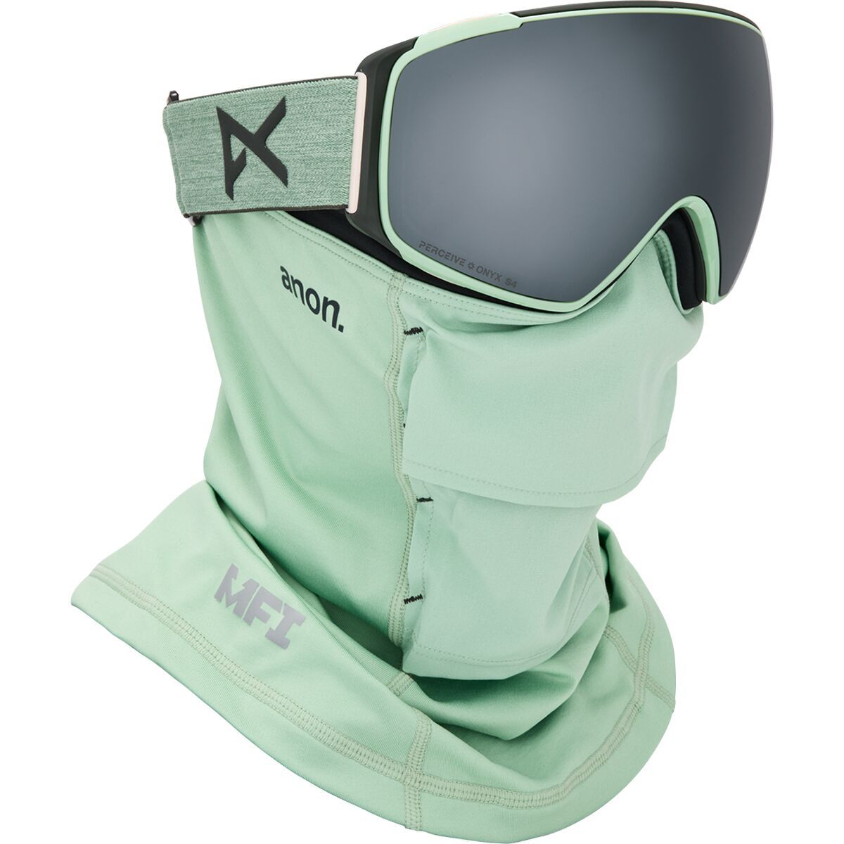 Image of Anon M4S Toric Goggles + MFI Mask Soft Sage/Perceive Sunny Onyx, One Size