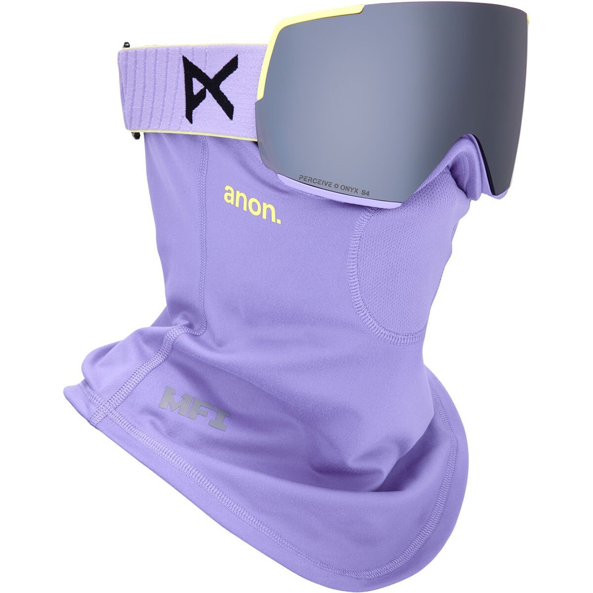 Image of Anon M5 Goggles + MFI Mask Hyper Lilac/Perceive Sunny Onyx, One Size