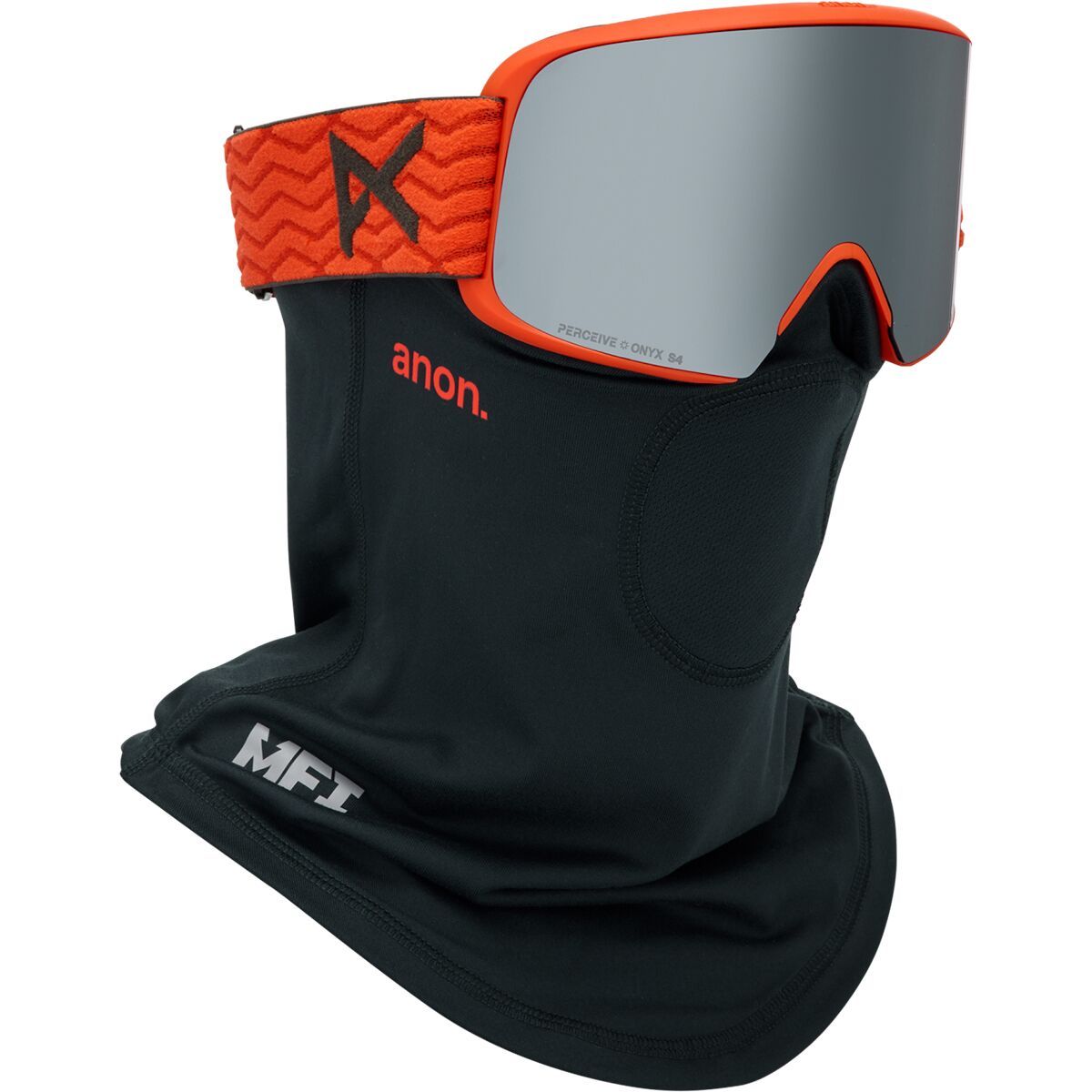 Anon M6 Goggles Fiesta Red/Perceive Sunny Onyx, One Size