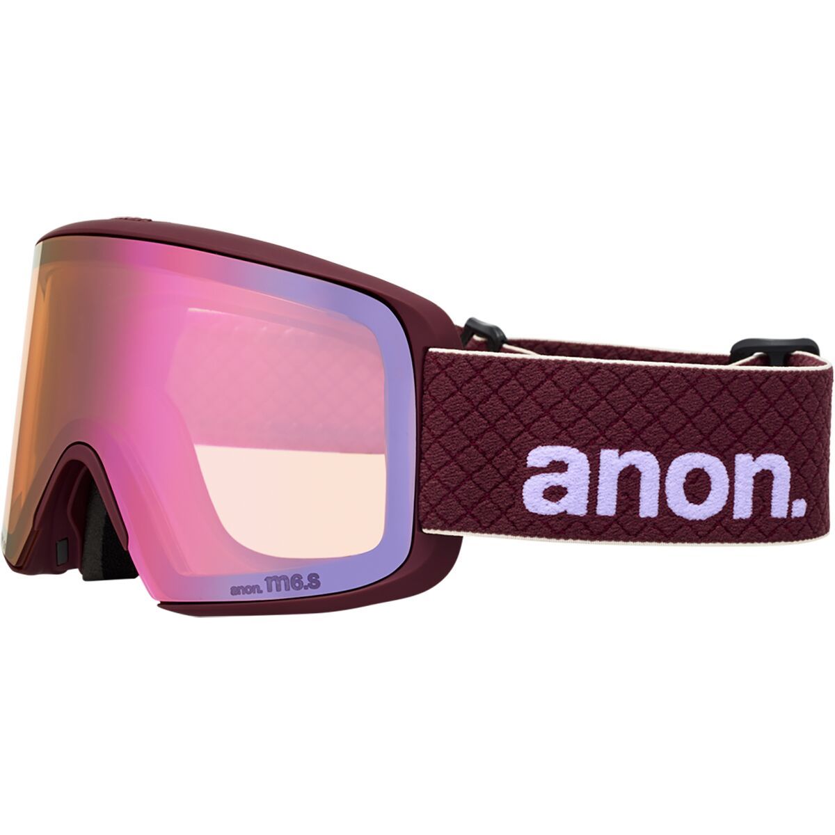Image of Anon M6S Goggles Deep Cherry/Perceive Cloudy Pink, One Size