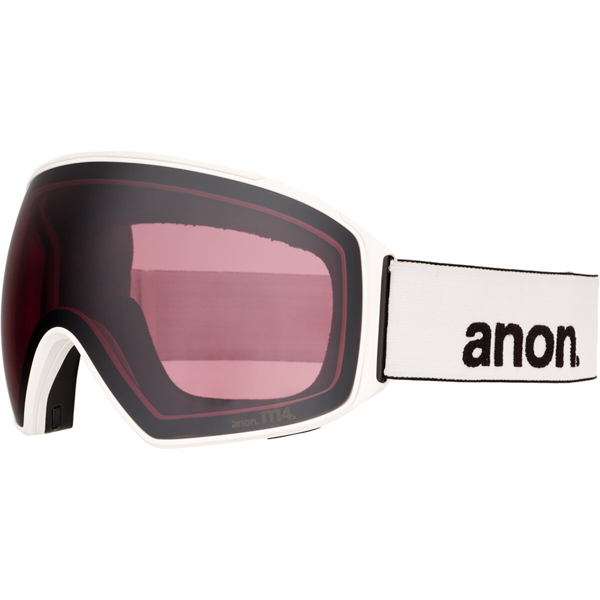 Image of Anon M4 Toric Goggles + MFI Face Mask White/Perceive Sunny Onyx, One Size