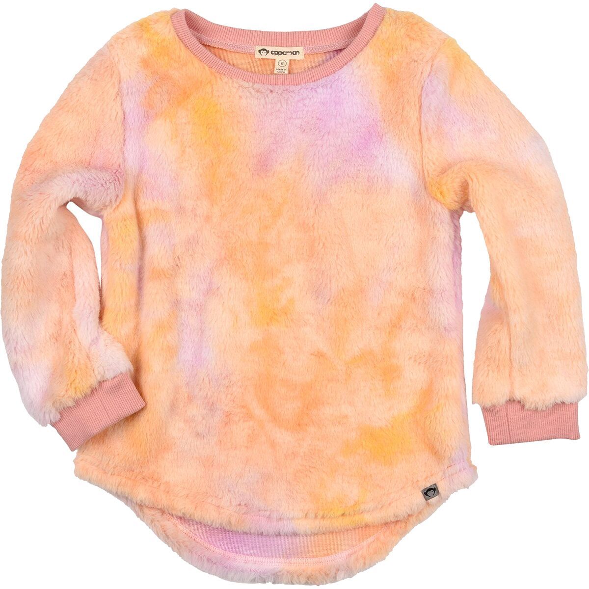 Appaman Laurel Long-Sleeve Top - Toddler Girls' Pink Tie Dye, 2T