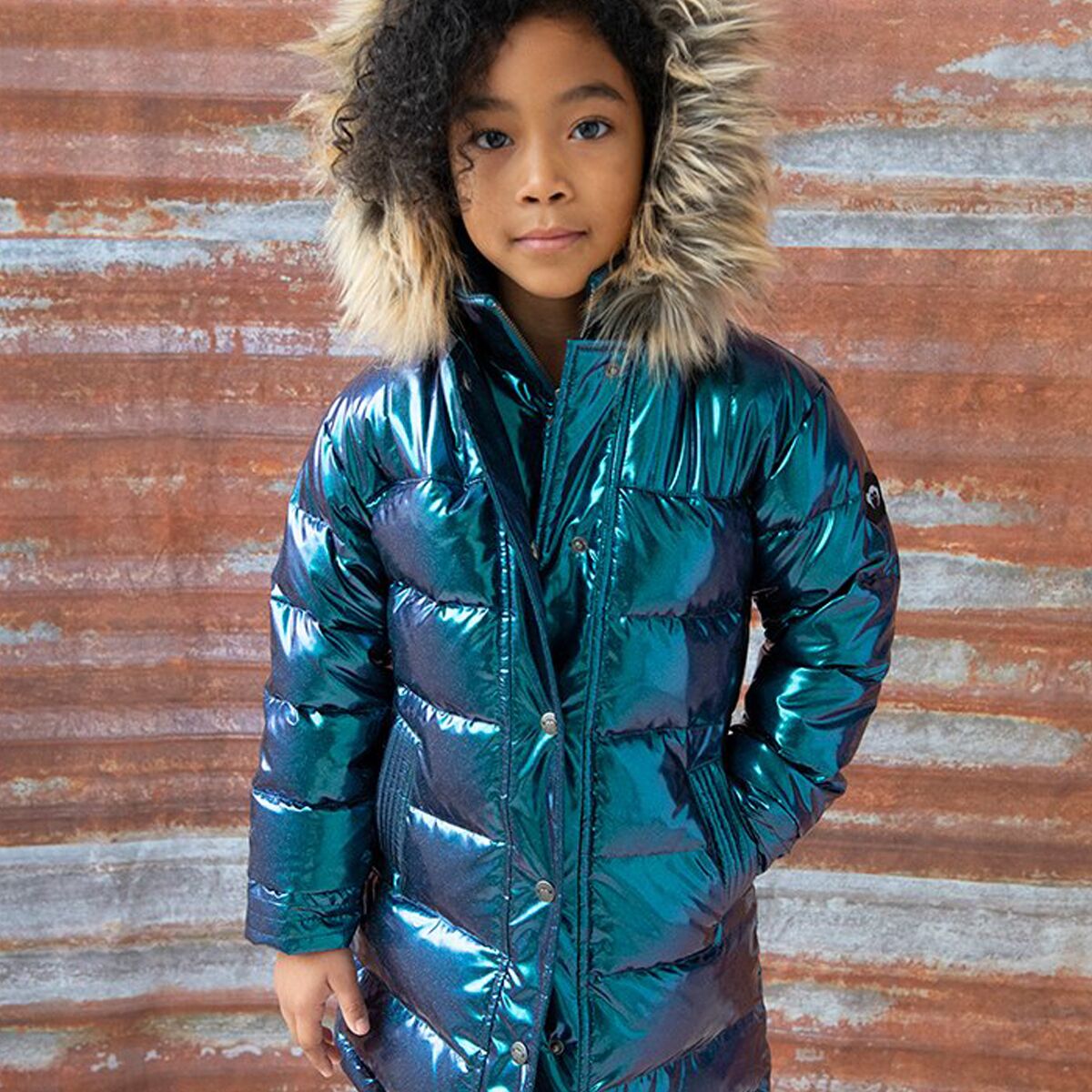 Appaman Long Down Coat Toddler Girls Kids