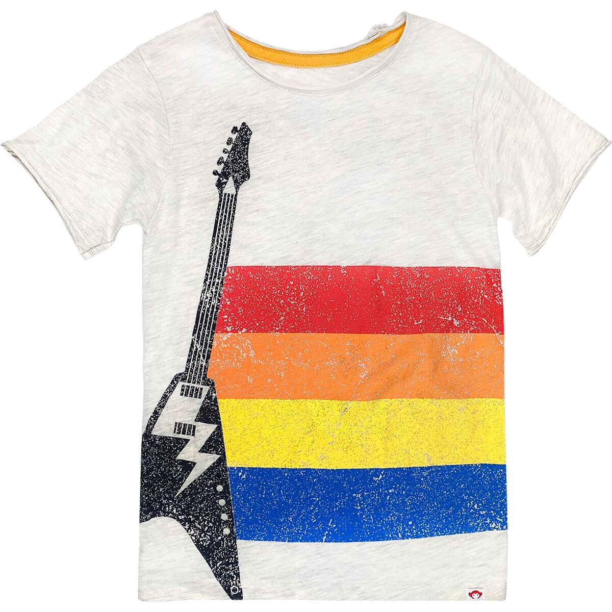 Appaman Guitar Stripes Graphic T-Shirt - Toddlers'