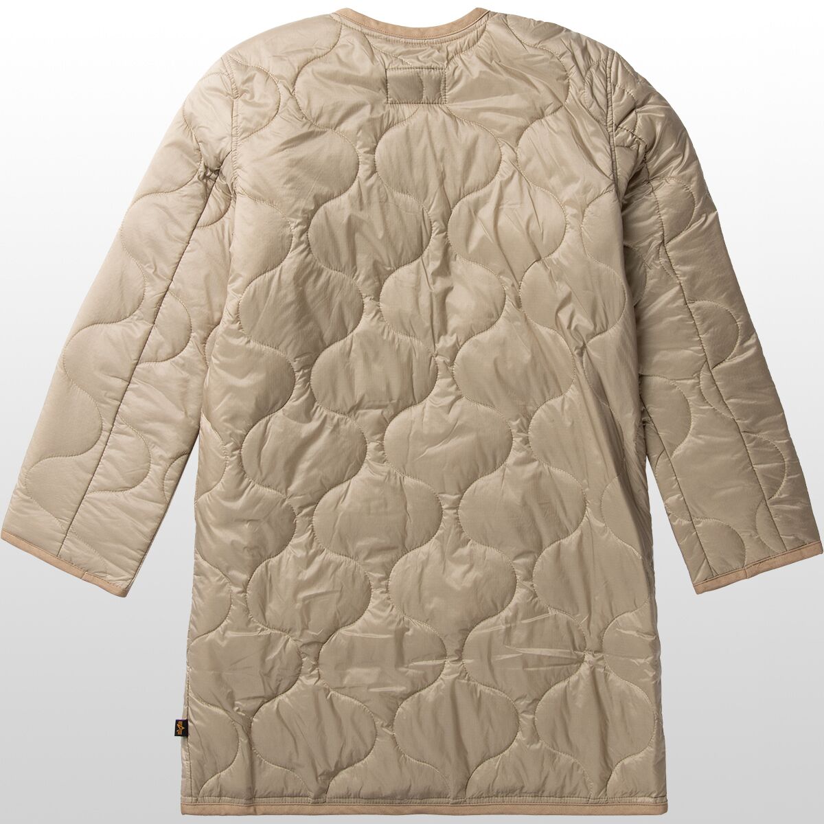 Alpha Industries Long Quilted Liner Jacket - Women's Vintage Khaki, S