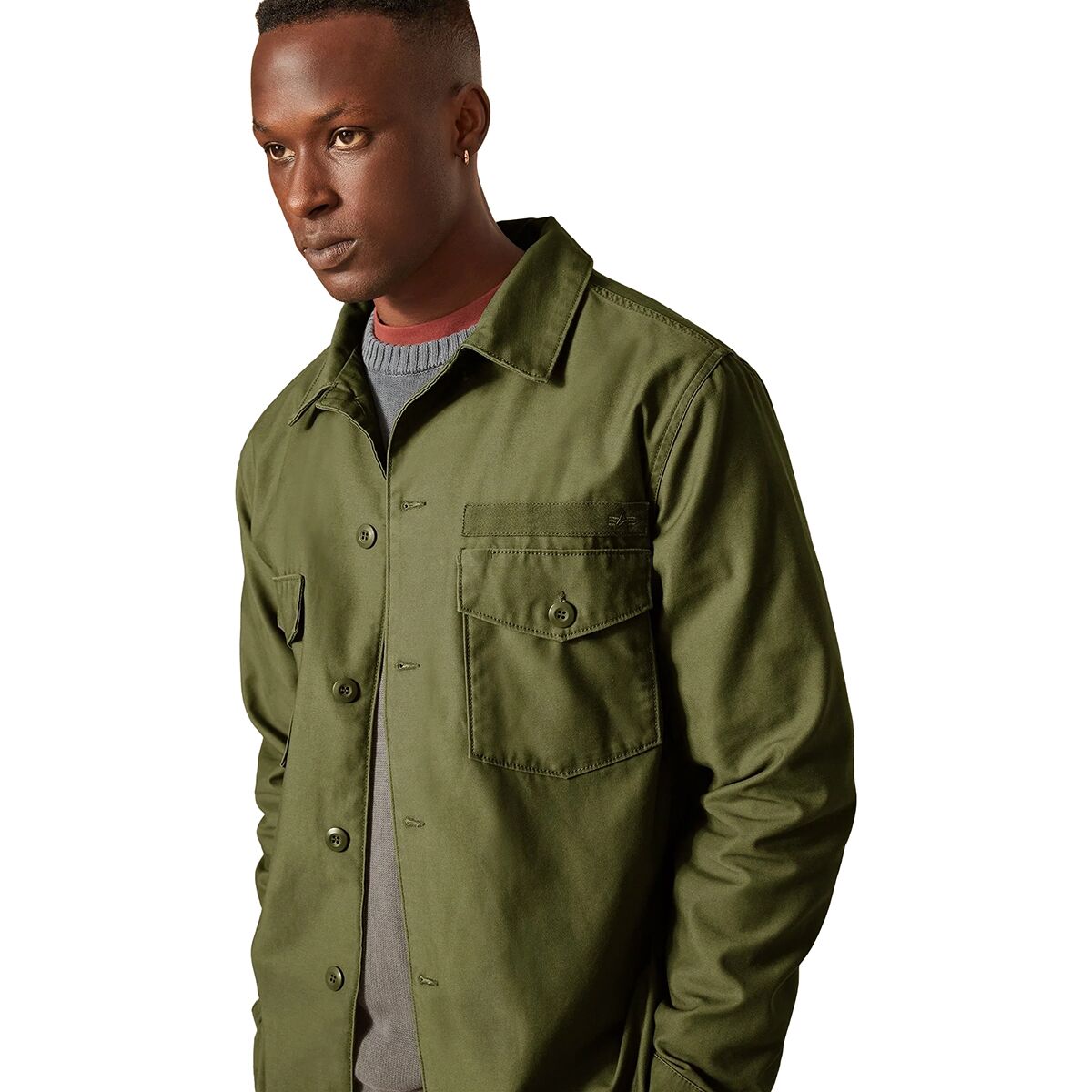 Alpha Industries Fatigue Shirt Jacket - Men's - Clothing