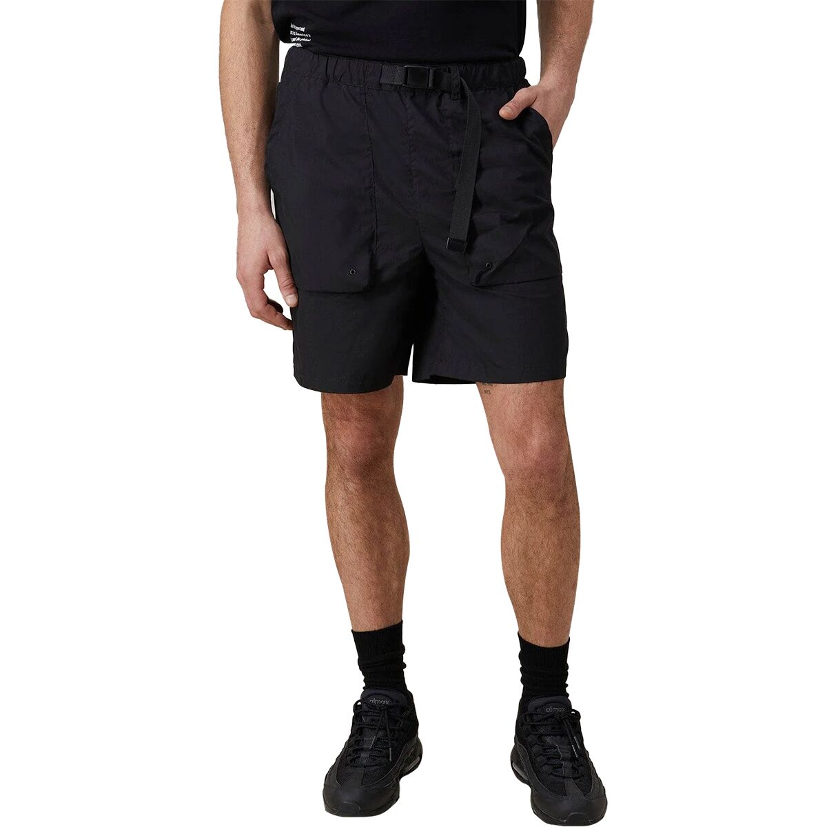 Alpha Industries Alpha Industries Belted Pull On Short - Men's Black, XL