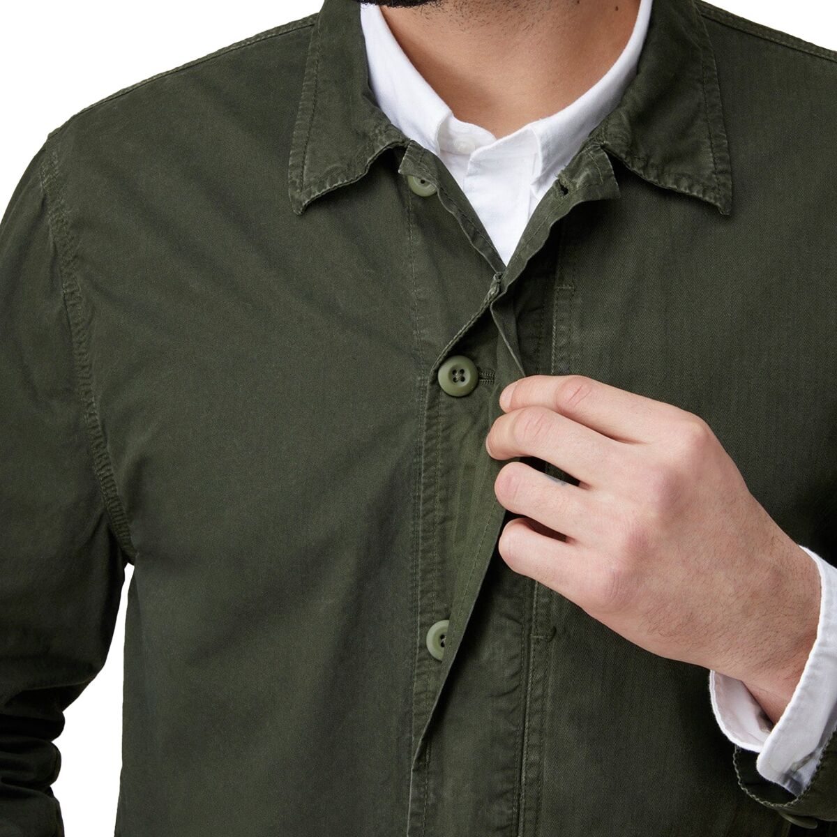 - Industries Alpha Shirt Contrast Clothing - Men\'s Jacket