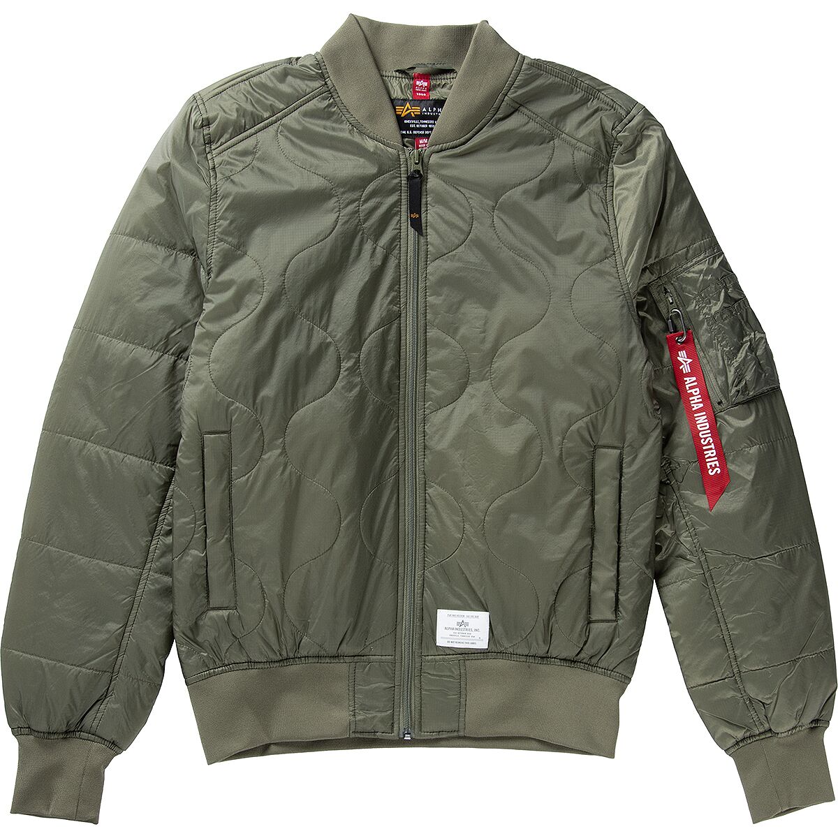 ジャケット・アウター 00s Alpha industries L-2B flight jacket Alpha Industries L-2B Quilted Flight Jacket - Men's - Clothing