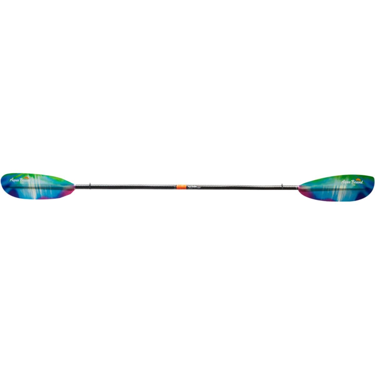 Image of Aqua Bound Tango Fiberglass 2-Piece Posi-Lok Paddle - Bent Shaft Northern Lights, 220cm