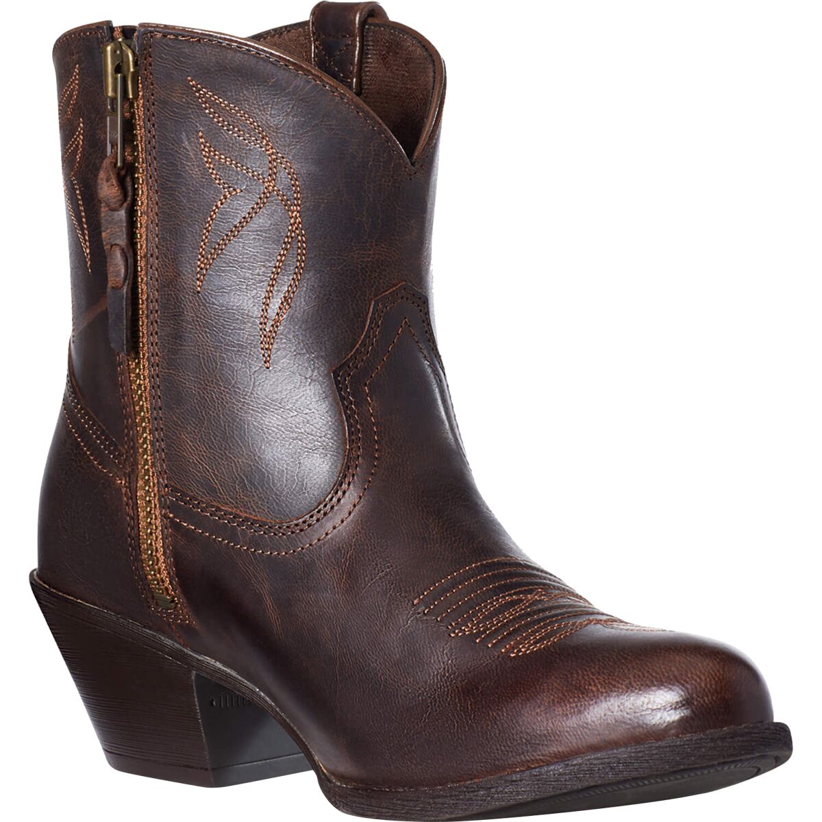 Image of Ariat Darlin Western Bootie - Women's Sassy Brown, 8.0