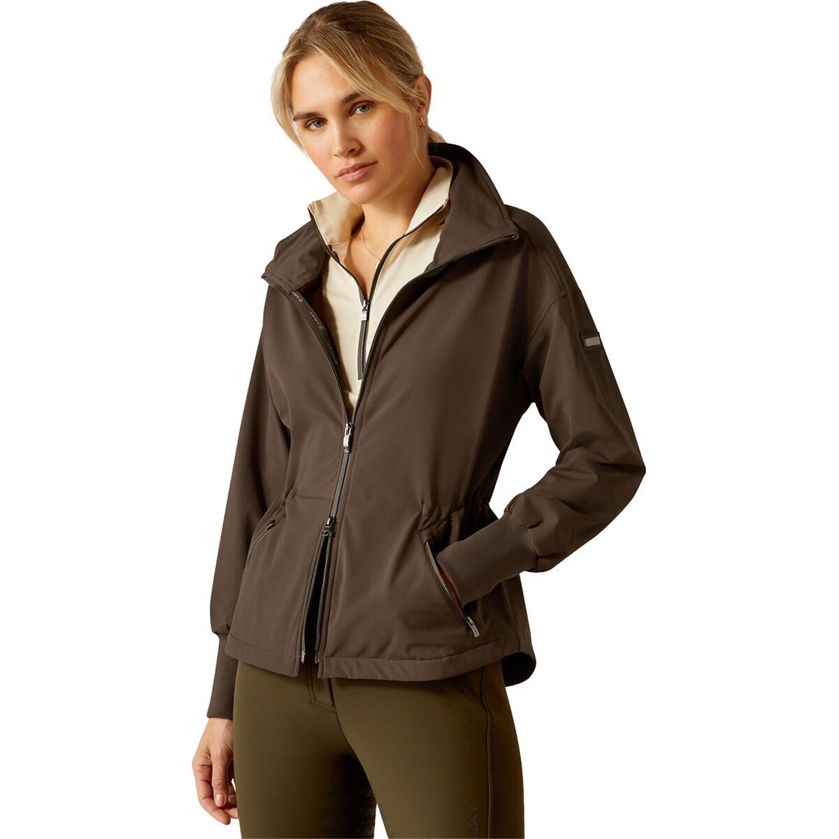 Image of Ariat Estrade Softshell Jacket - Women's Banyan Bark, XS