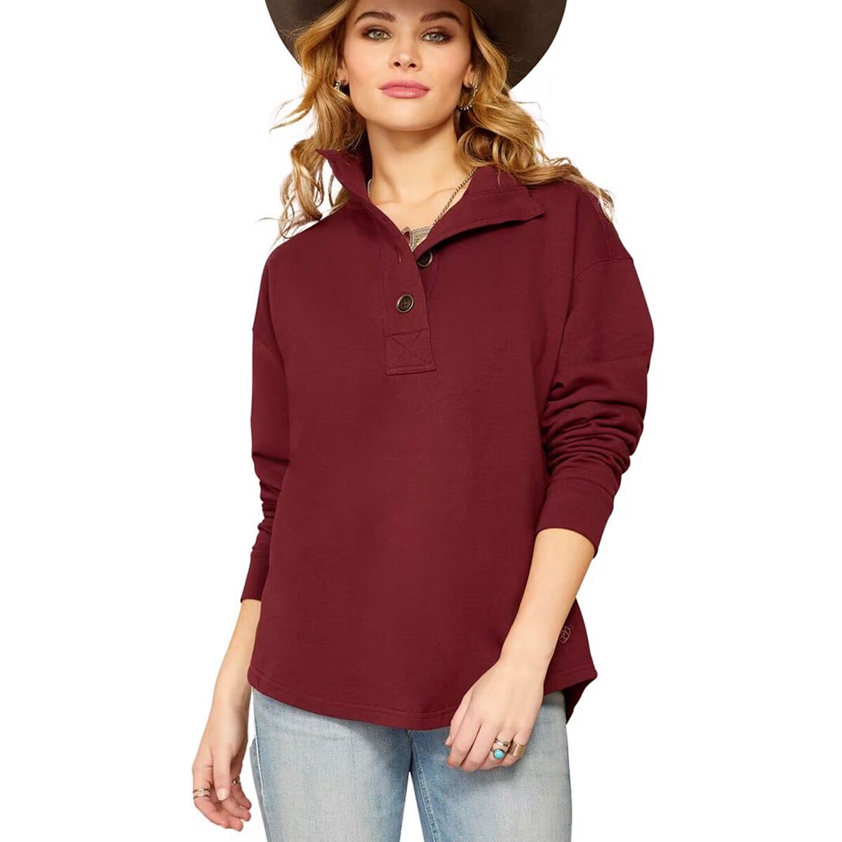 Ariat Ariat Hometown Sweatshirt - Women's Tawny Port, XS