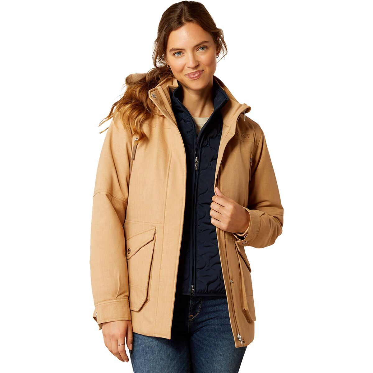 Ariat Sterling Waterproof Insulated Parka - Women's Tannin, XS