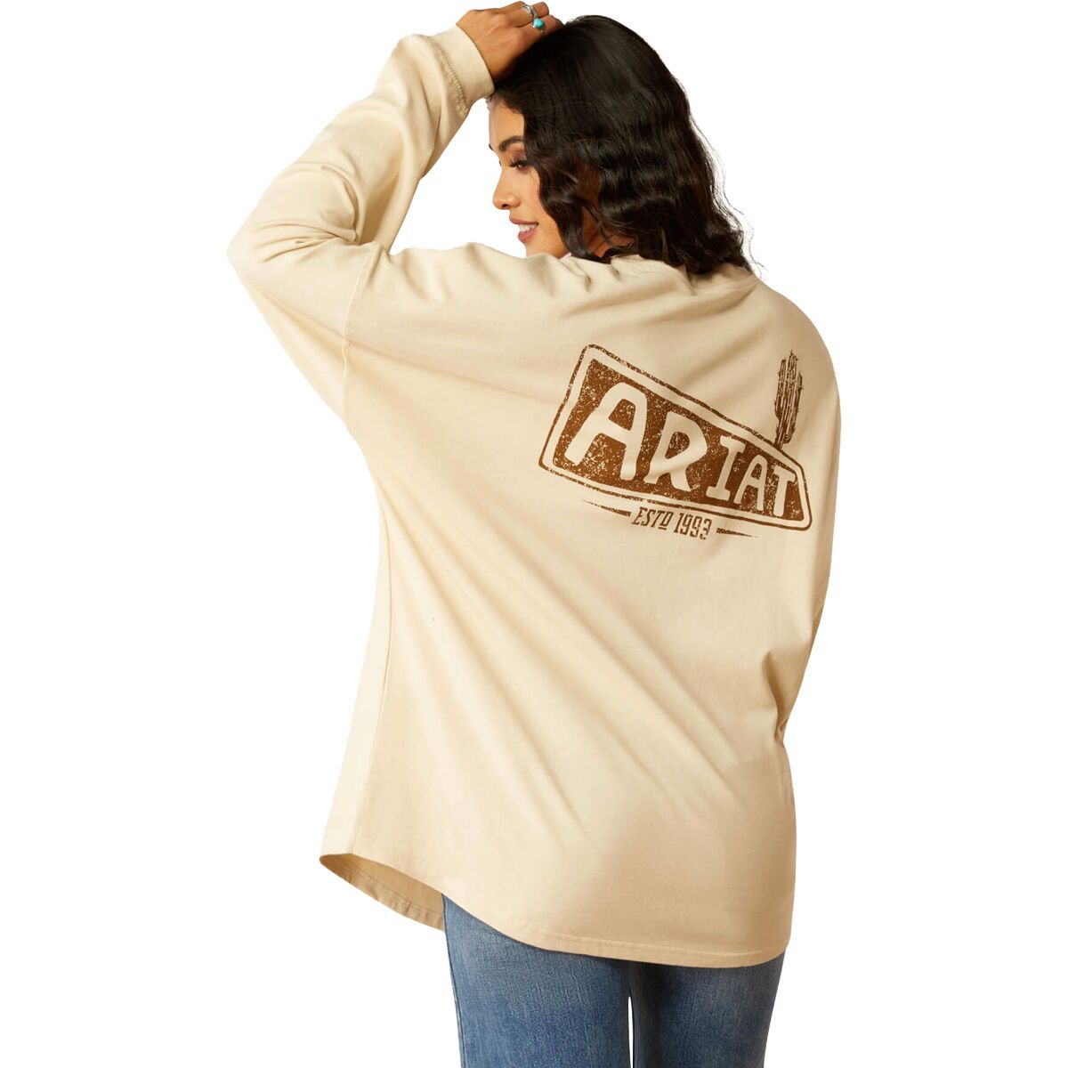 Ariat Canvas Oversized T-Shirt - Women