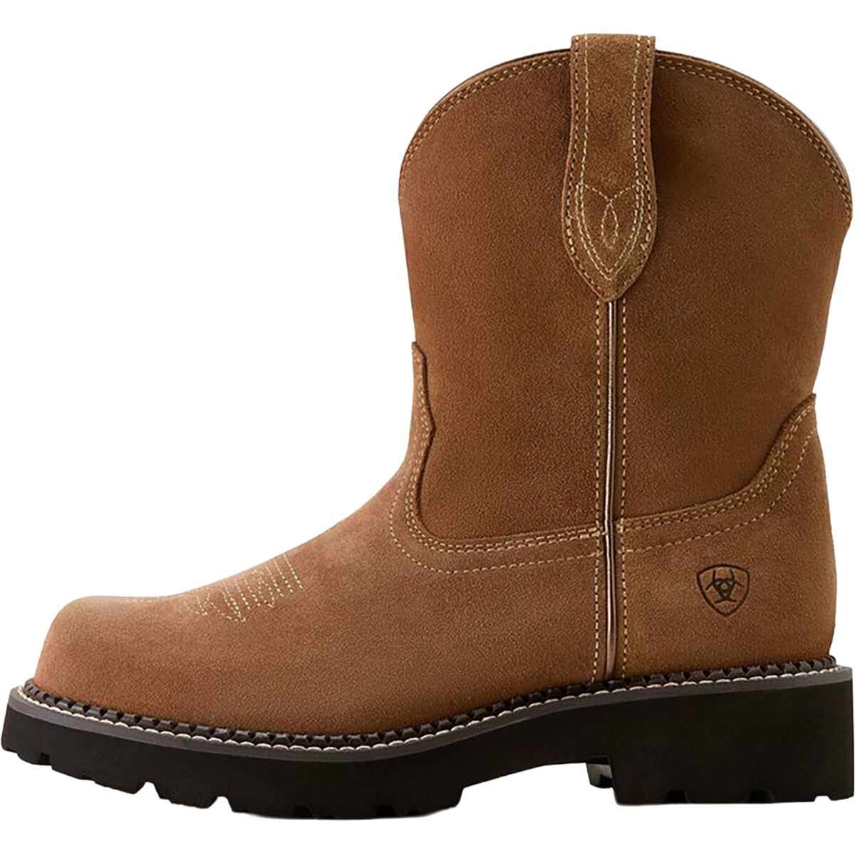 Image of Ariat Fatbaby Slouch Western Boot - Women's Crushed Peanut, 9.0