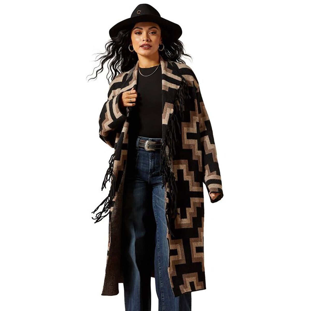 Ariat Barrel Sweater Coat - Women's Nala Southwest, M