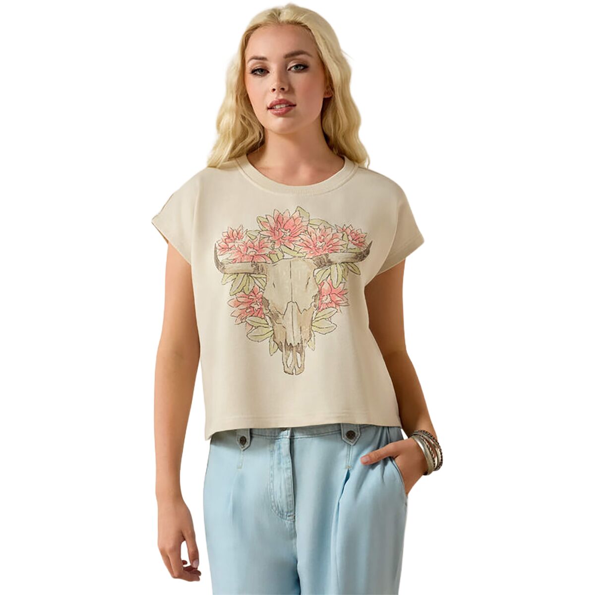 Image of Ariat Vintage Pullover - Women's Summer Sand, L