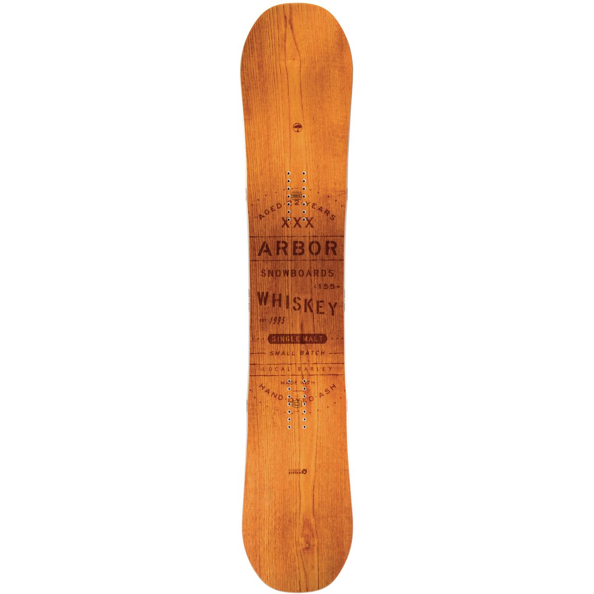 Arbor Whiskey Snowboard - Wide - Snowboard