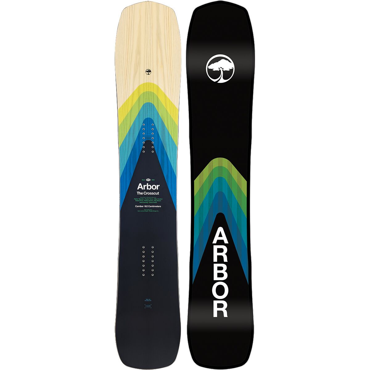 Arbor Crosscut Camber Snowboard - 2023 - Snowboard