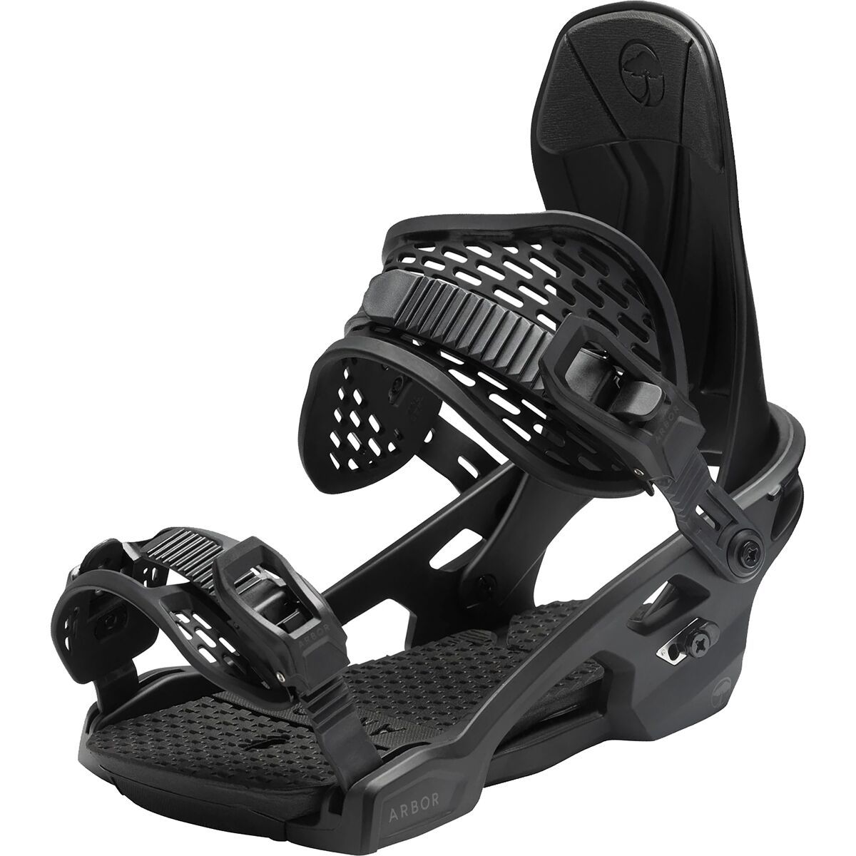 Arbor Spruce Snowboard Binding - 2023 Black, S/M