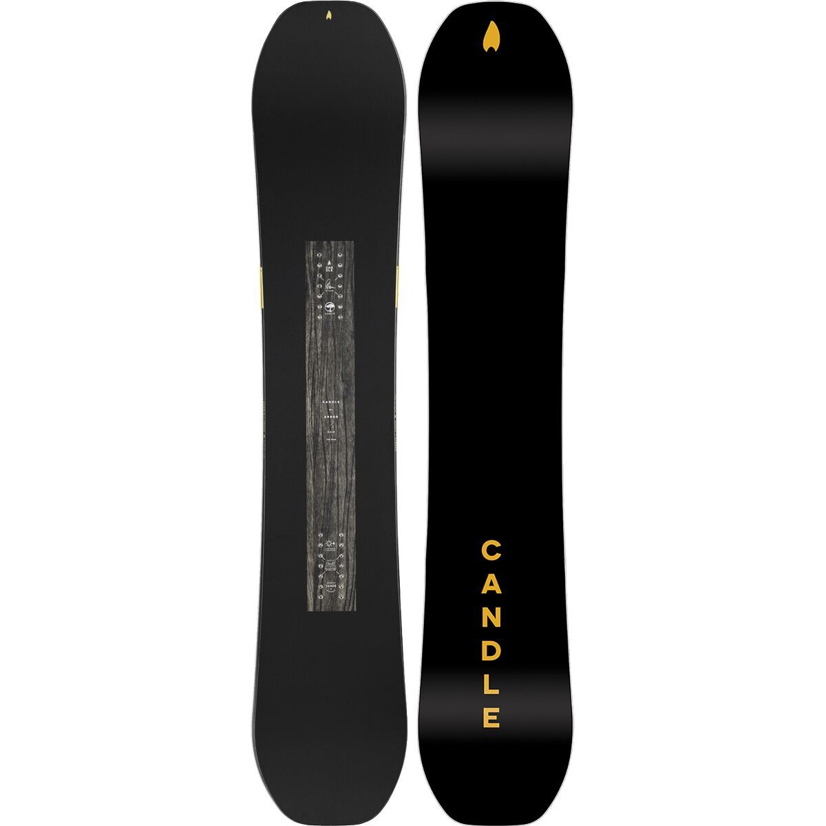 Arbor Candle Rain Camber Snowboard - 2024 One Color, 155cm