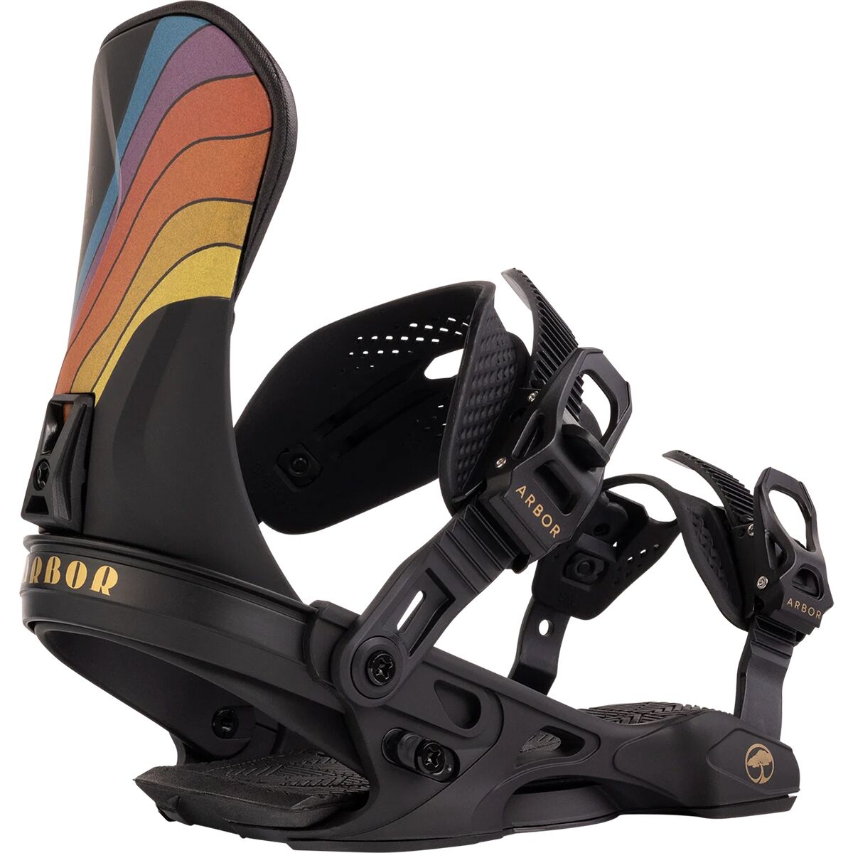 Arbor Arbor Sequoia Snowboard Binding - 2025 - Women's Black/Hillary Jane, S